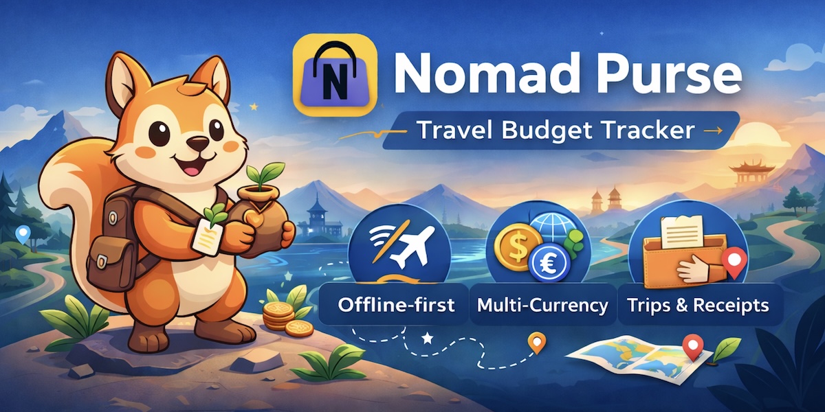 Nomad Purse Android app featured hero image